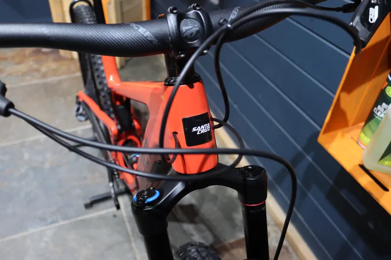 Current Demo Bike - Santa Cruz Hightower C R Model - Ember - Large-7