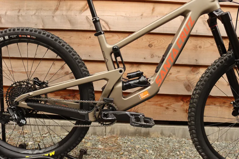 Current Demo Bike - Santa Cruz Megatower R Model - Matte Nickel Medium 22-3