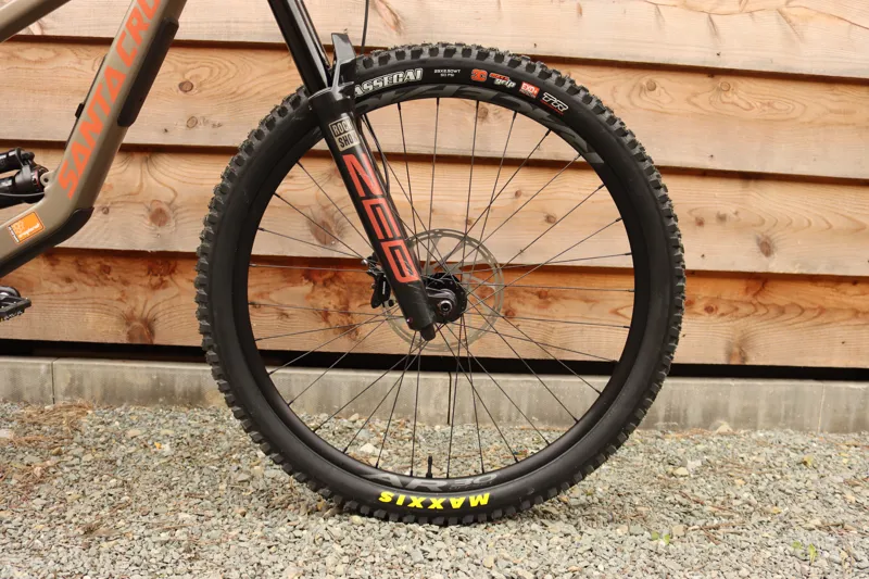 Current Demo Bike - Santa Cruz Megatower R Model - Matte Nickel Medium 22-4