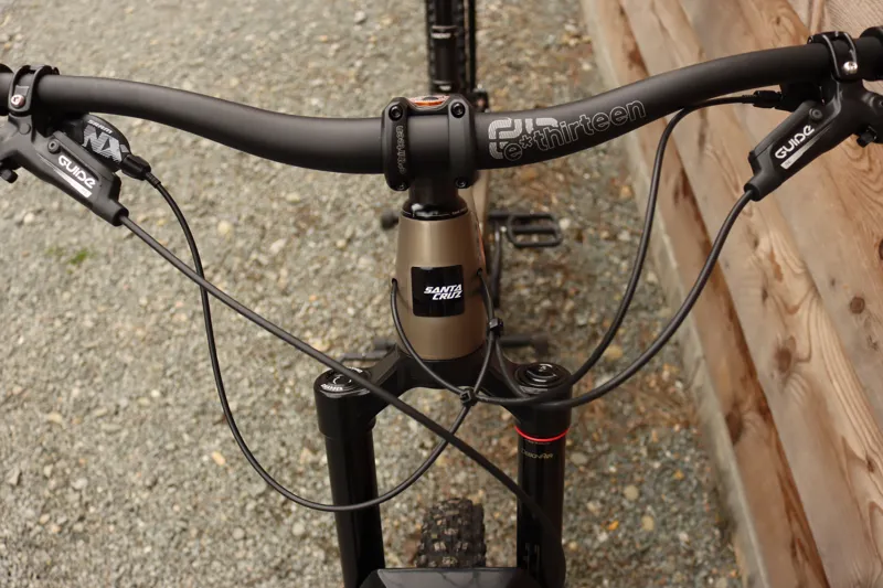 Current Demo Bike - Santa Cruz Megatower R Model - Matte Nickel Medium 22-7