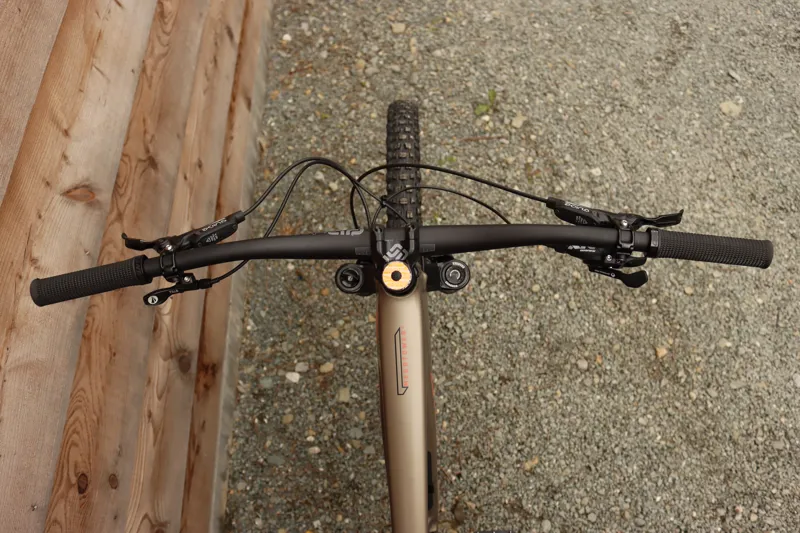 Current Demo Bike - Santa Cruz Megatower R Model - Matte Nickel Medium 22-8