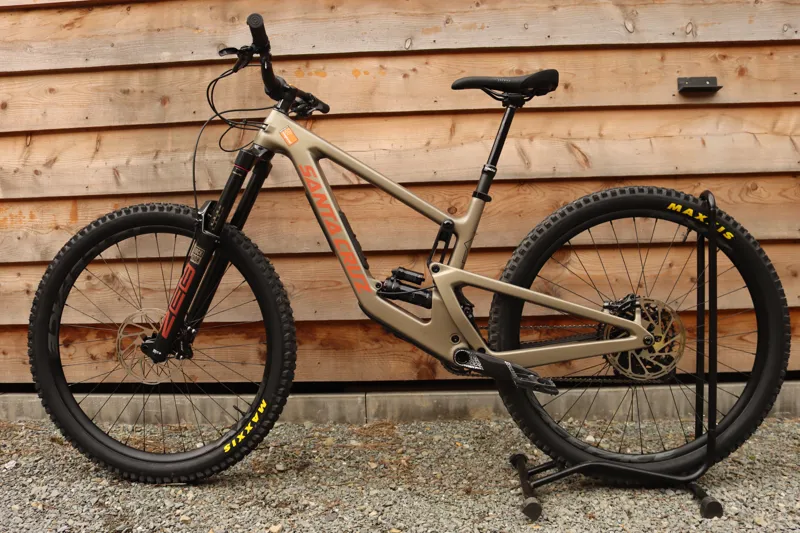 Current Demo Bike - Santa Cruz Megatower R Model - Matte Nickel Medium 22-11