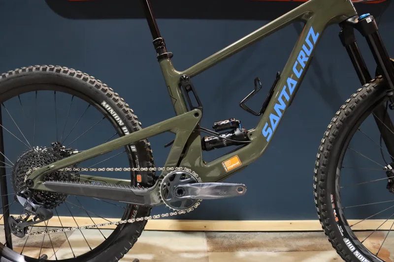 Current Demo Bike - Santa Cruz Bronson C S Model - Medium - 2022 - Moss Green-1