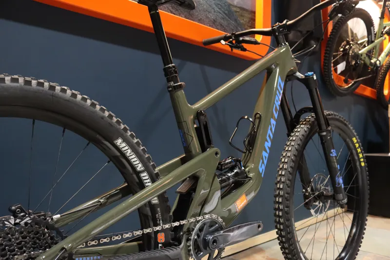 Current Demo Bike - Santa Cruz Bronson C S Model - Medium - 2022 - Moss Green-3