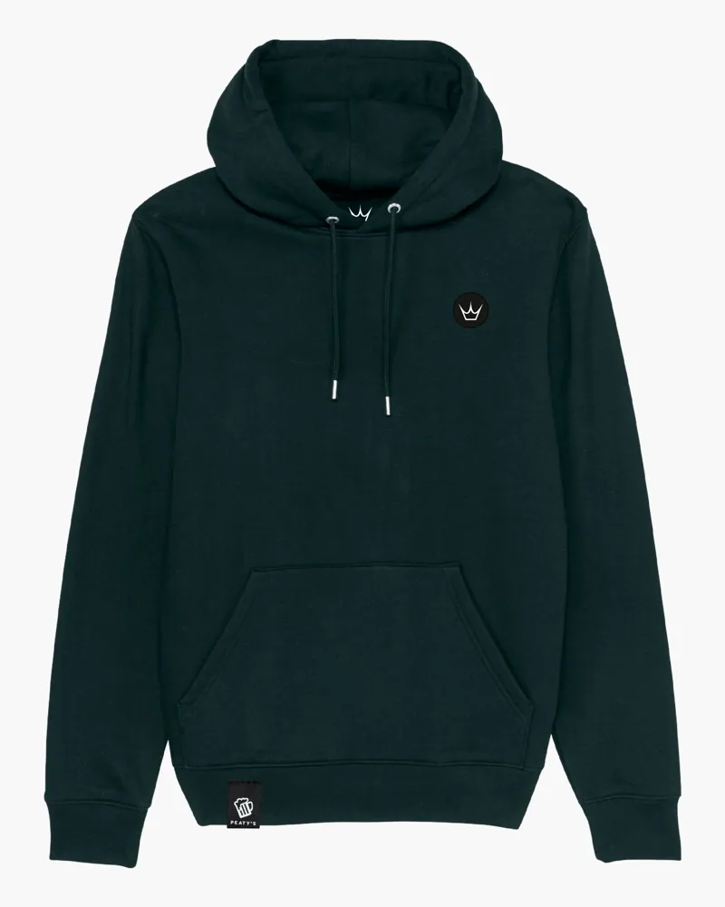 Peaty's Pubwear Embroidered Pullover Hoody - Black