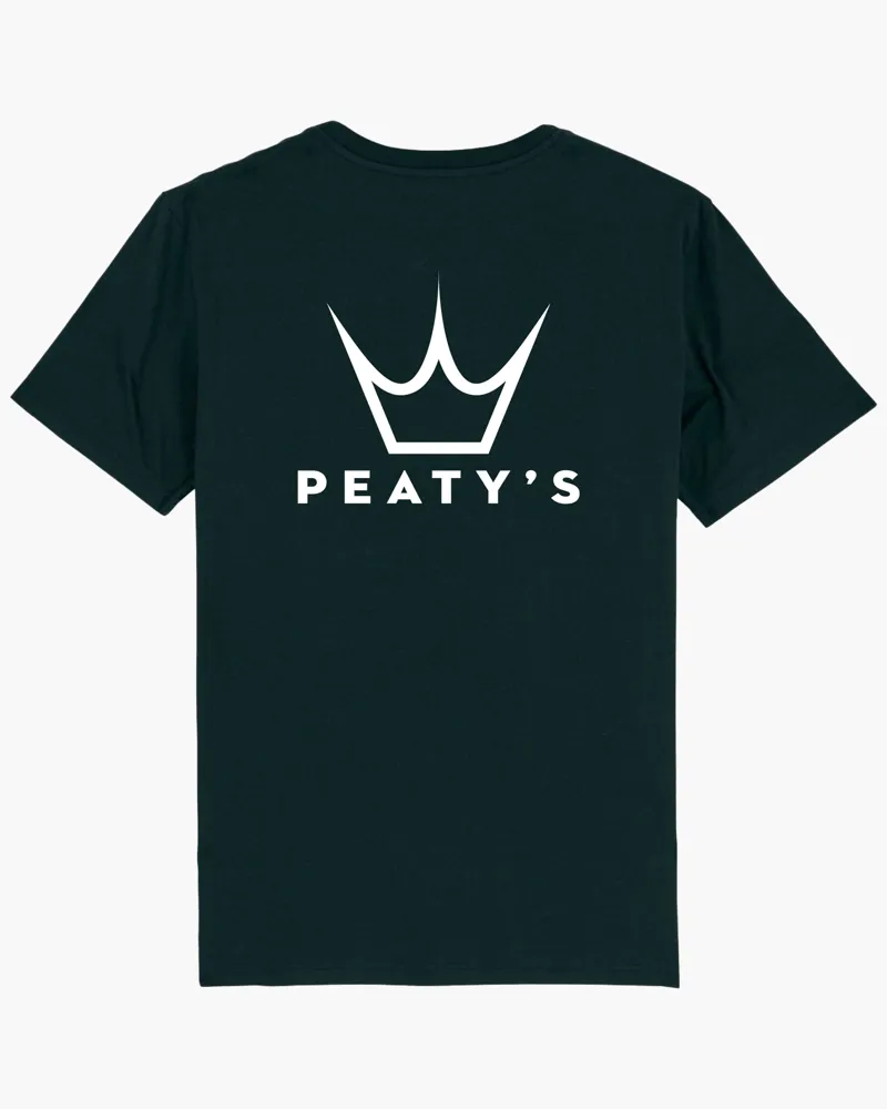 Peaty's RideWear Logo Short Sleeve Tee - Black-2