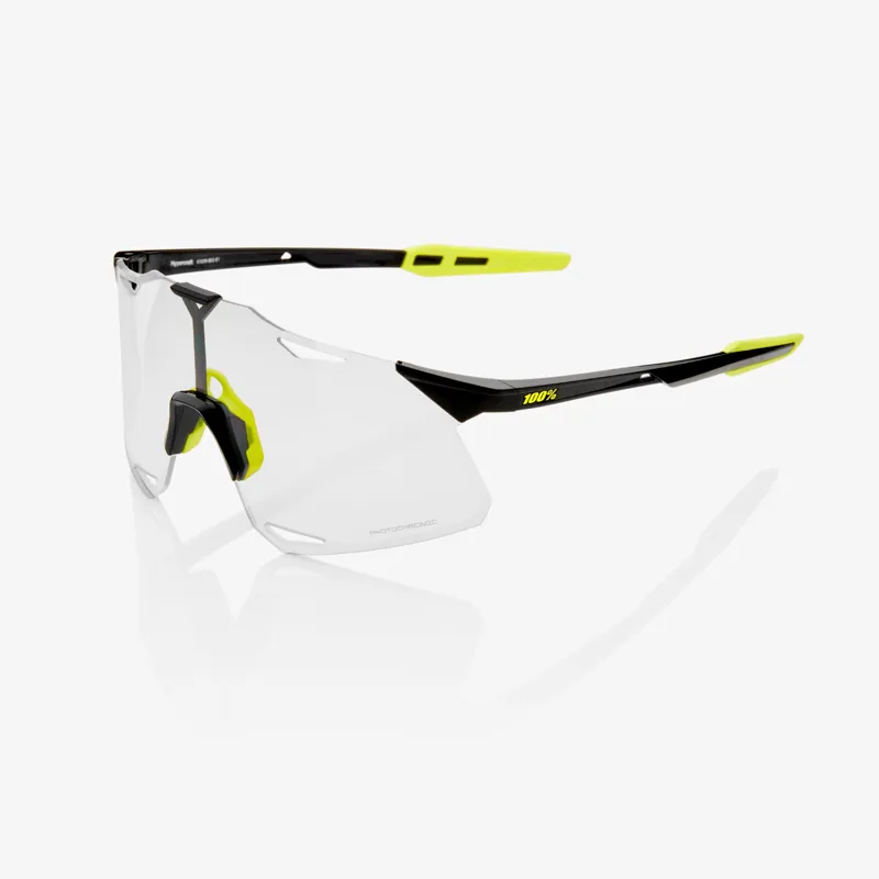 100 Percent Hypercraft Glasses - Gloss Black - Photochromic Lens