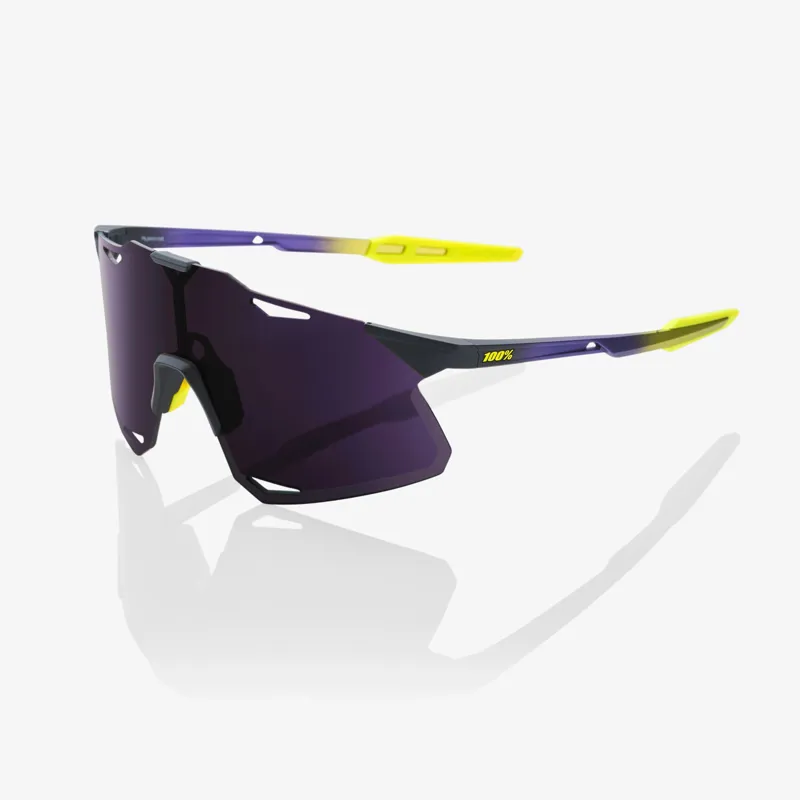 100 Percent Hypercraft Glasses - Matte Metallic - Dark Purple Lens
