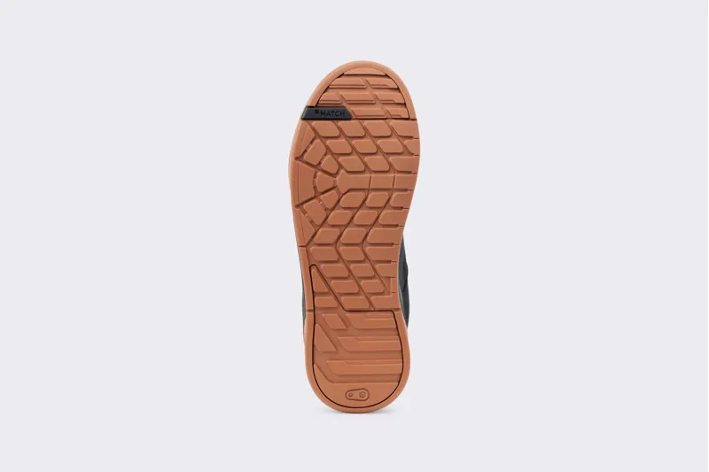 CrankBrothers Stamp Lace Flat MTB Shoe - Black/Silver/Gum-3