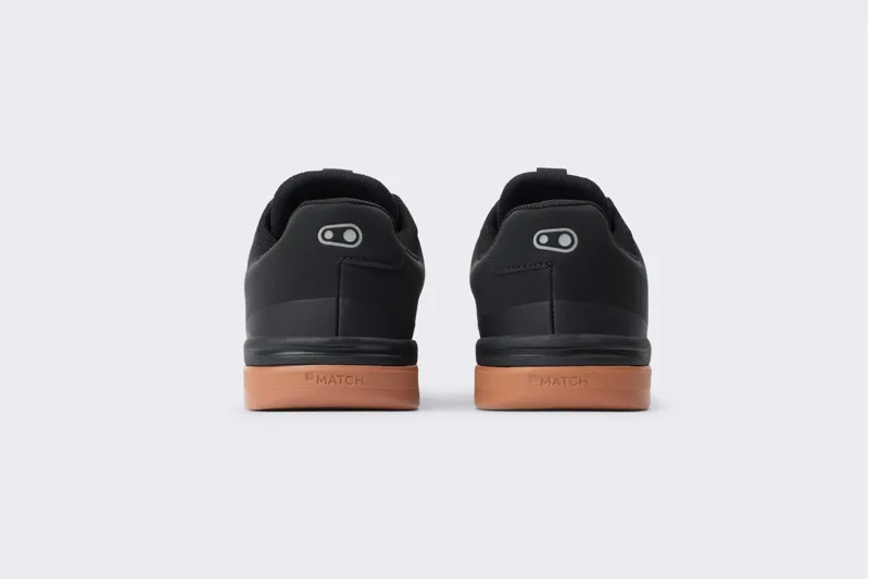 CrankBrothers Stamp Lace Flat MTB Shoe - Black/Silver/Gum-4