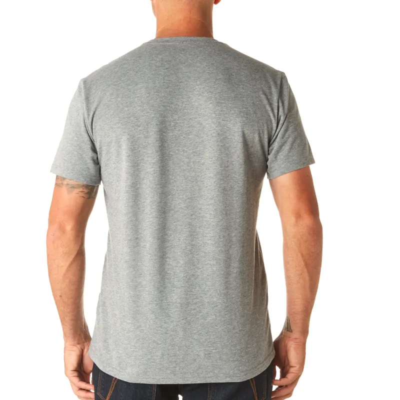 Fox Agent Short Sleeve Airline Tee - Heather Dark Grey-3