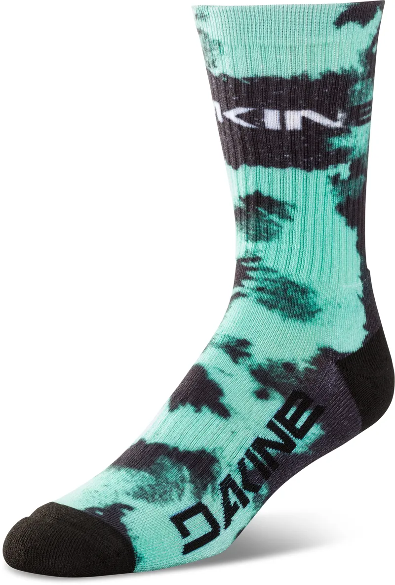 Dakine Booker Sock - Riding or Causal - Electric Mint