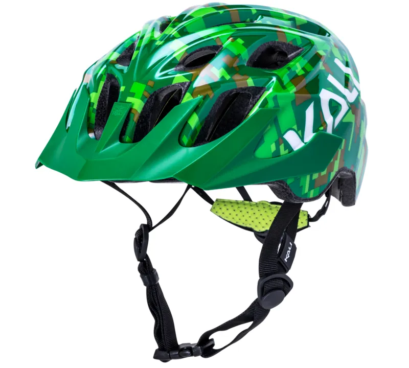Kali Chakra Youth / Infant Helmet - Pixel Green