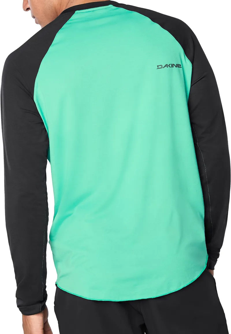 Dakine Dropout Long Sleeve Jersey - Electric Mint-2