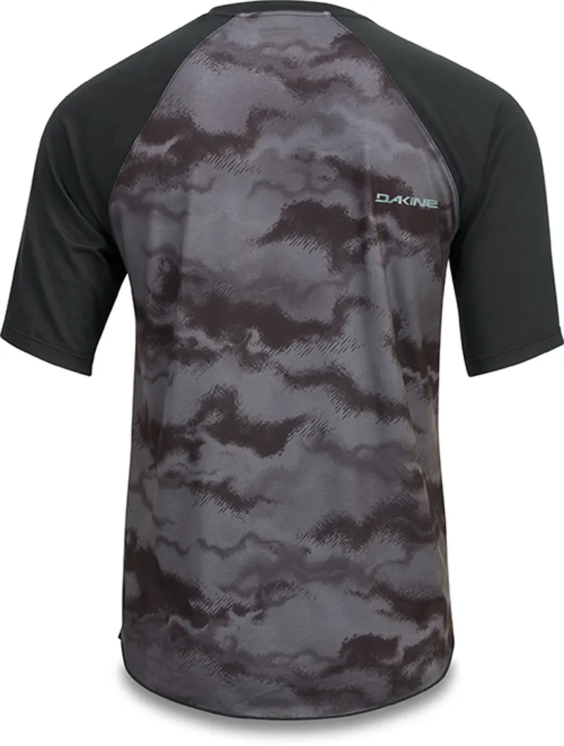 Dakine Dropout Short Sleeve Jersey - Black / Dark Ashcoft-1