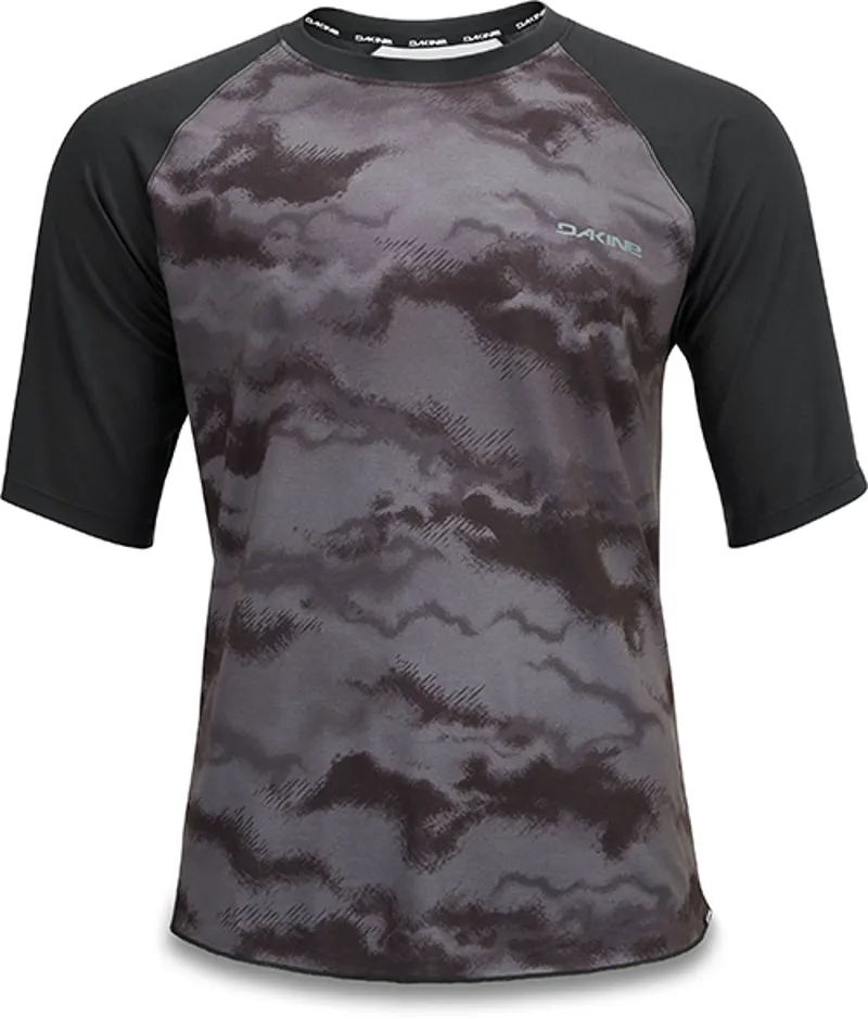 Dakine Dropout Short Sleeve Jersey - Black / Dark Ashcoft