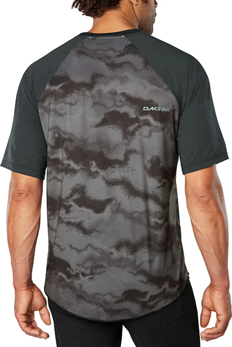 Dakine Dropout Short Sleeve Jersey - Black / Dark Ashcoft-3
