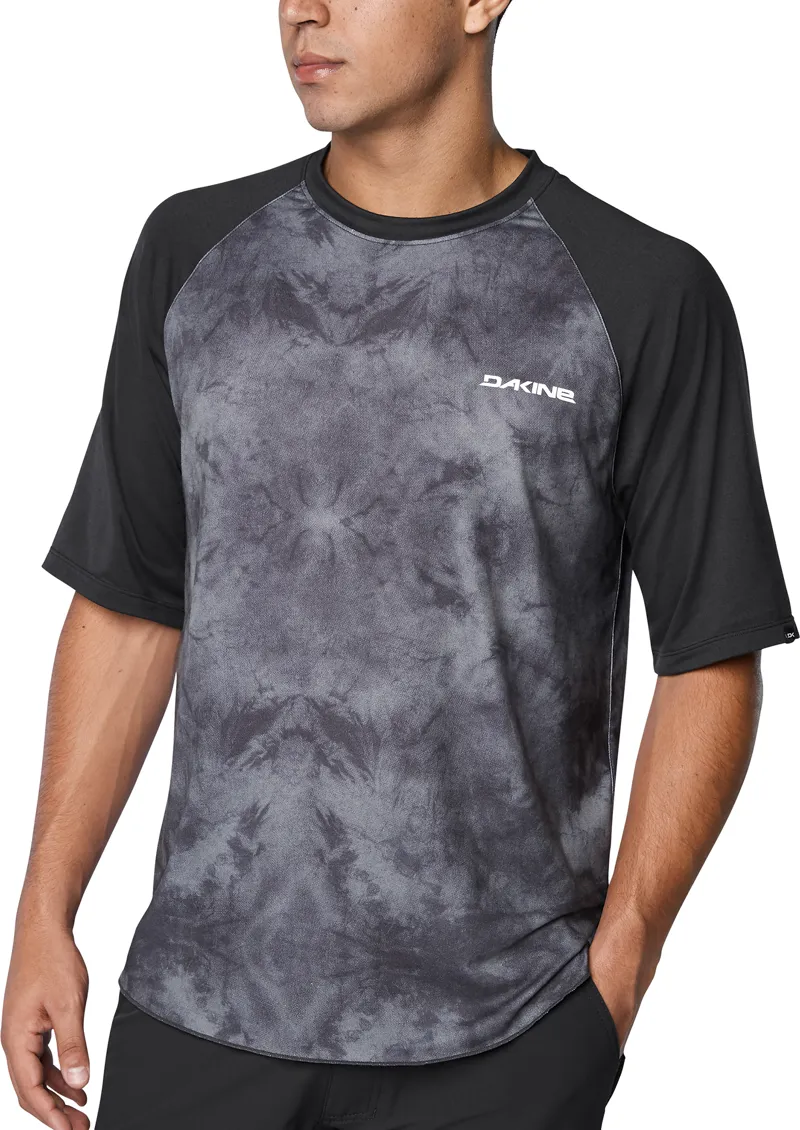 Dakine Dropout Short Sleeve Jersey - Black Haze-1
