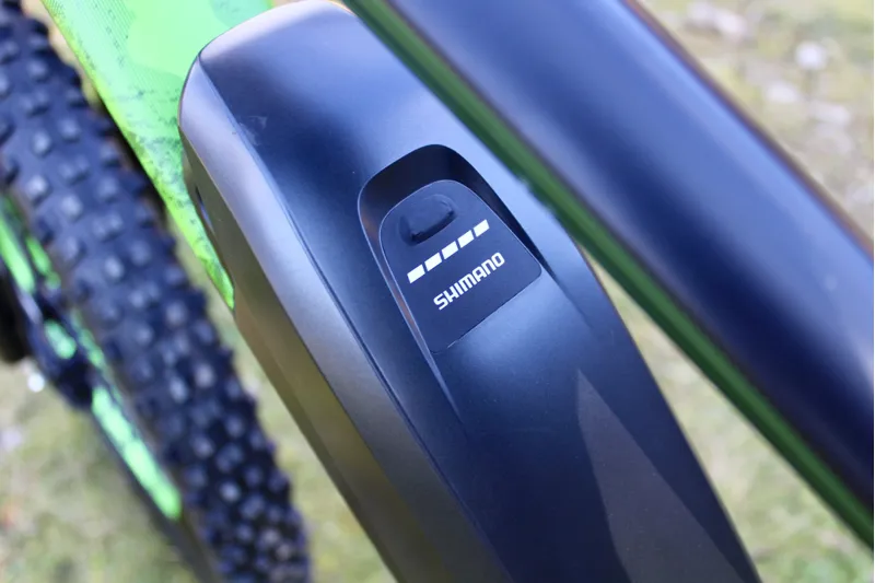 Current Demo Bike // Ghost Hybride Kato FS 6 AL - E-Bike Blk / Grn - L-7