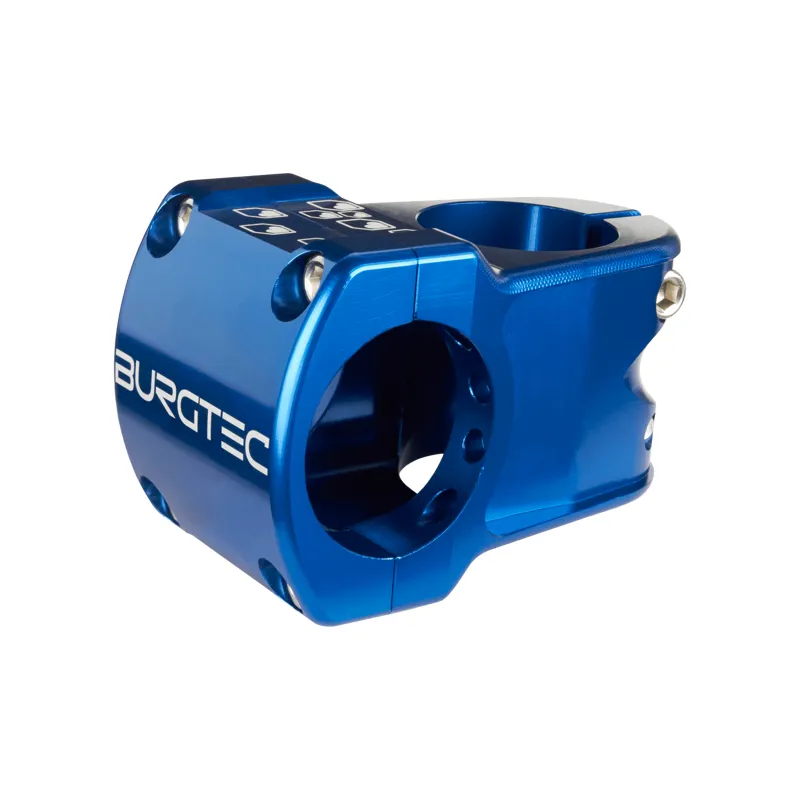 Burgtec Enduro MK2 Stem - Blue - 50mm/35mm Bore