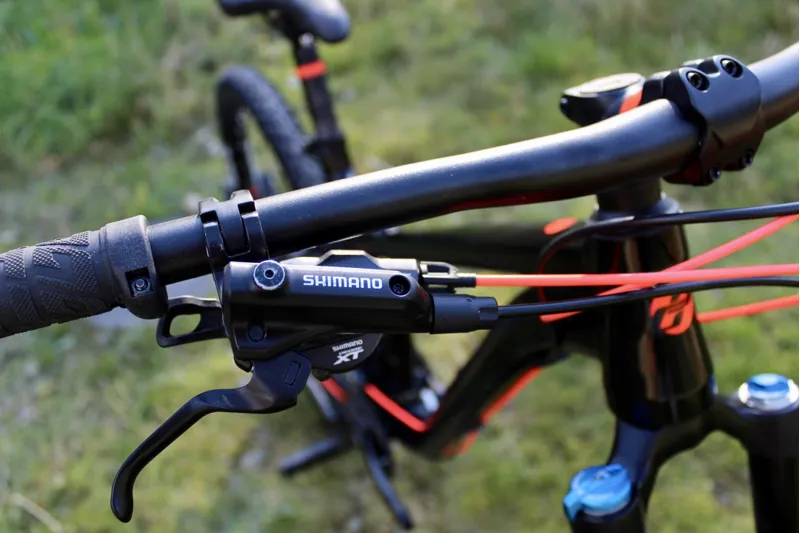 Ex-Demo // Ghost Kato FS 5 2017 - Night Black / Neon Red - Small-3