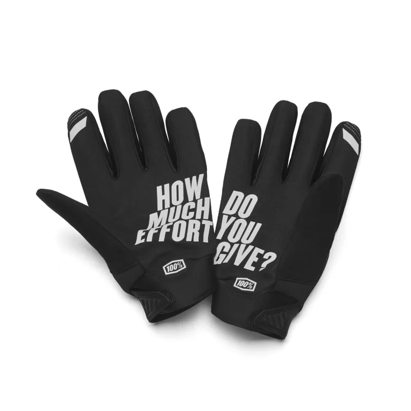 100 Percent Brisker Cold Weather Gloves - Heather Grey-1