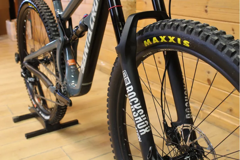 Ex-Demo Bike // Santa Cruz Hightower LT - C - R Model - Grey -Med-8