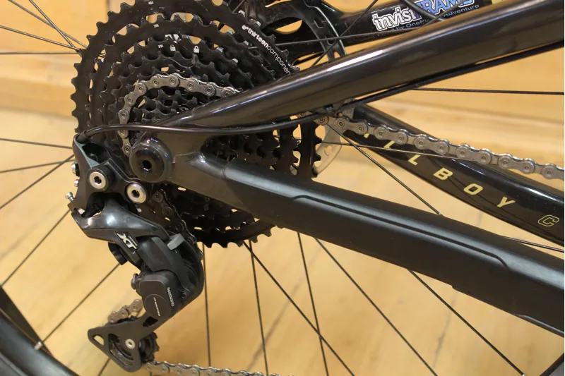 Current Demo Bike // Santa Cruz Tallboy 3 - C - XE Model - Tan - Large-2