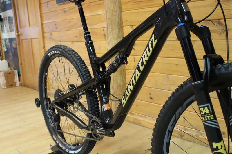 Current Demo Bike // Santa Cruz Tallboy 3 - C - XE Model - Tan - Large-5