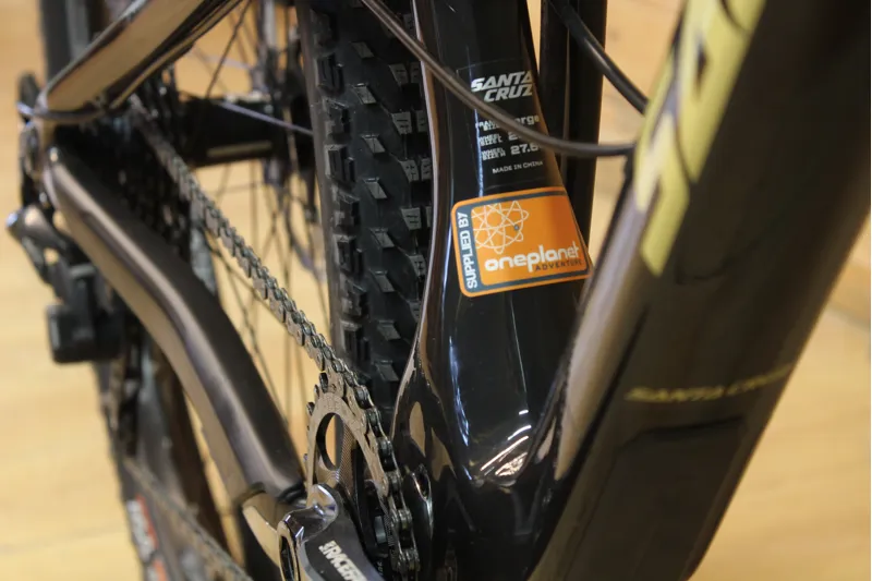 Current Demo Bike // Santa Cruz Tallboy 3 - C - XE Model - Tan - Large-9