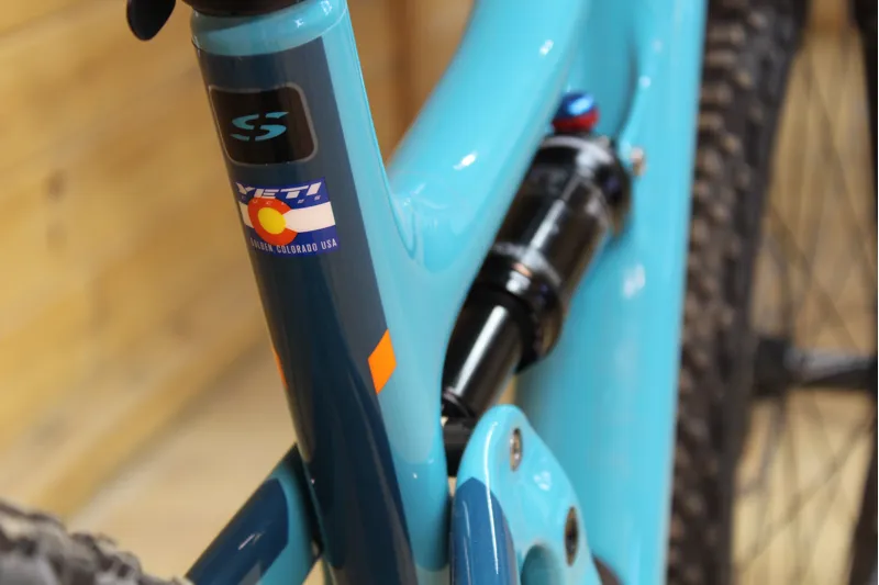 Current Demo Bike // Yeti SB5 - C Series - 2018 - Turquoise - Small-9