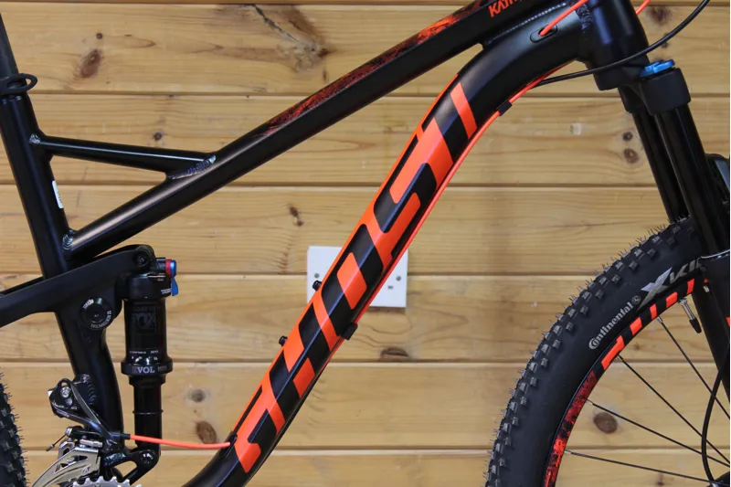 Current Demo Bike // Ghost Kato FS5 - Black / Red - Medium-12