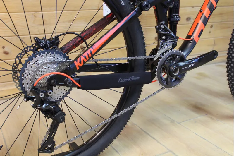 Current Demo Bike // Ghost Kato FS5 - Black / Red - Medium-3