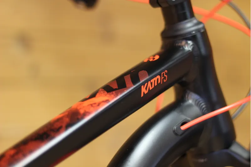 Current Demo Bike // Ghost Kato FS5 - Black / Red - Medium-9