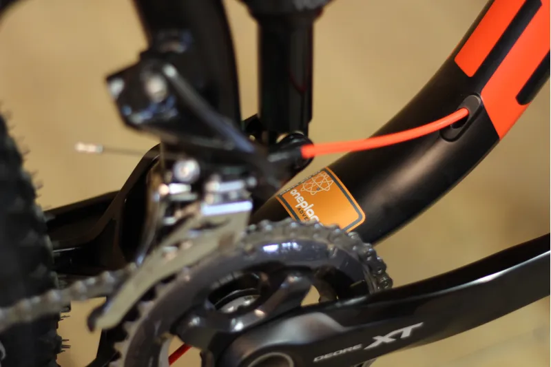 Current Demo Bike // Ghost Kato FS5 - Black / Red - Medium-8