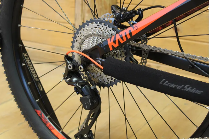 Current Demo Bike // Ghost Kato FS5 - Black / Red - Small-9