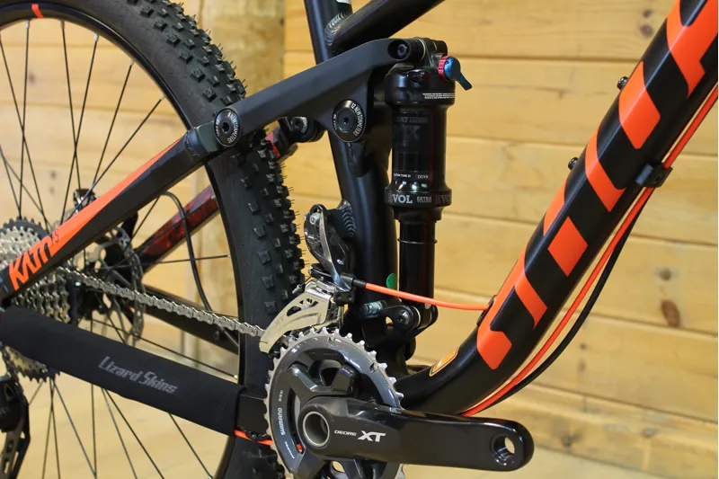 Current Demo Bike // Ghost Kato FS5 - Black / Red - Small-8