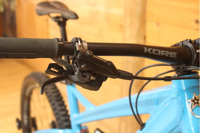 Current Demo Bike // Orange Alpine 6 - S Model - Cyan Blue - Large-6