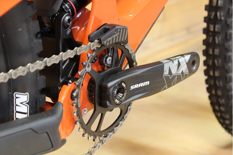 Current Demo Bike // Santa Cruz Nomad 2019 - C - R Model - Orange - LG-8