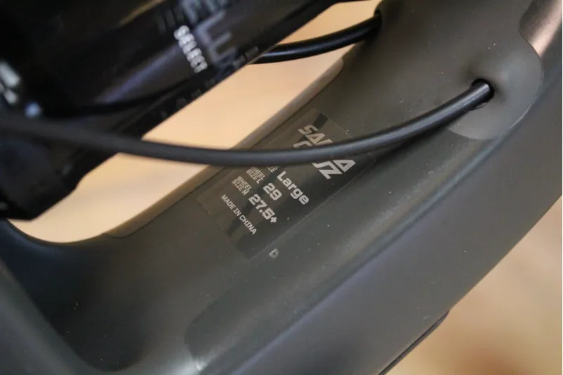 Current Demo Bike // Santa Cruz Megatower - C - R Model - BLK - Large-9