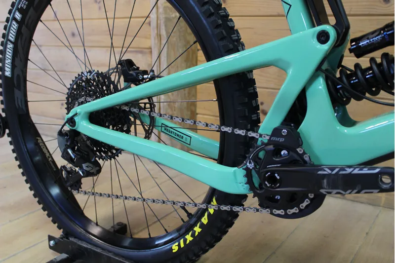 Current Demo Bike // Santa Cruz Megatower - C - S Coil - Green - XLarg-2