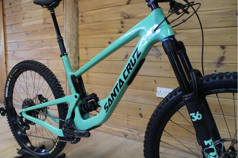 Current Demo Bike // Santa Cruz Megatower - C - S Coil - Green - XLarg-3