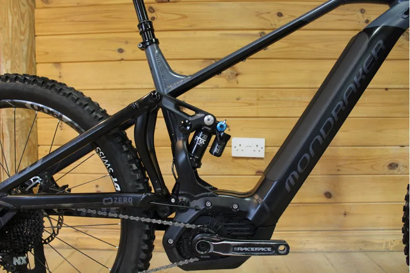 Current Demo Bike // Mondraker Crafty R+ - Black / Orange - Large-3