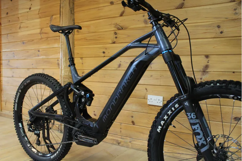 Current Demo Bike // Mondraker Crafty R+ - Black / Orange - Large-4