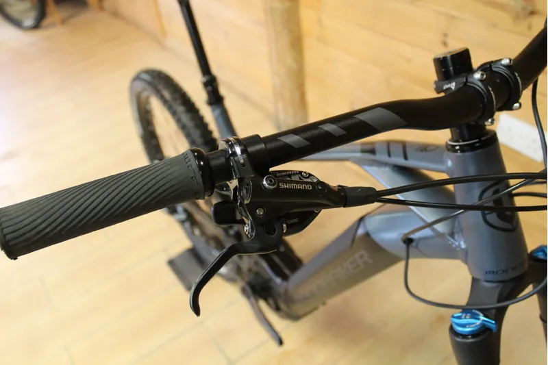 Current Demo Bike // Mondraker Crafty R+ - Black / Orange - Large-6