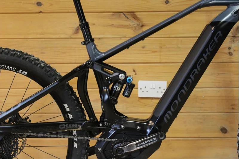 Current Demo Bike // Mondraker Crafty R+ - Black / Orange - Medium-1