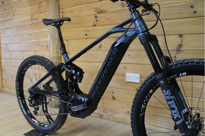 Current Demo Bike // Mondraker Crafty R+ - Black / Orange - Medium-4