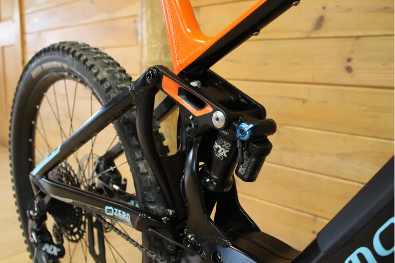 Current Demo Bike // Mondraker Crafty RR+ - Black / Orange - Small-5