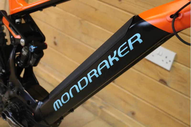 Current Demo Bike // Mondraker Crafty RR+ - Black / Orange - Small-11