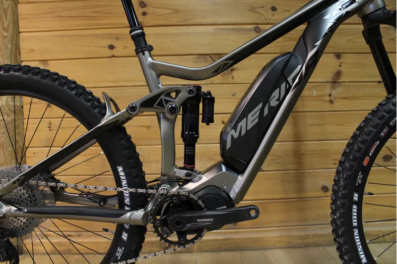 Current Demo Bike // Merida e-160 - 800 - Silk Titan - Medium-1